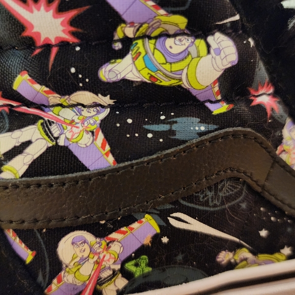 Vans Disney Toy Story Sk8 Hi Pixar Buzz Lightyear Suede Shoes Size Men’s 5.5 - Picture 6 of 11
